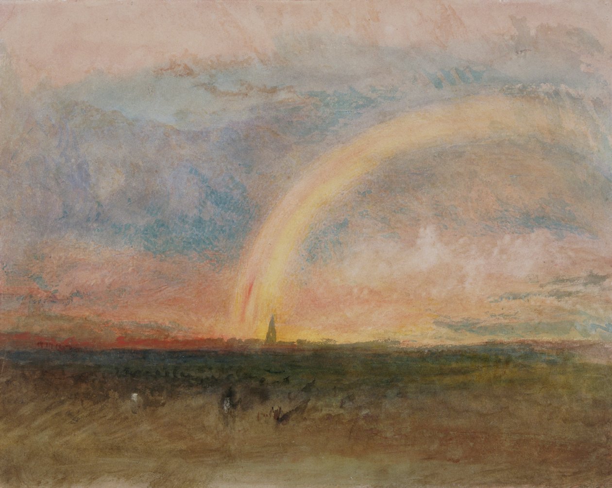 De regenboog door Joseph Mallord William Turner