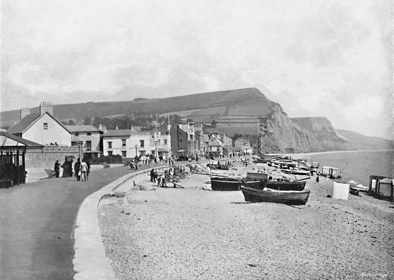 Sidmouth, ca. 1896 door J. A. Bellinger