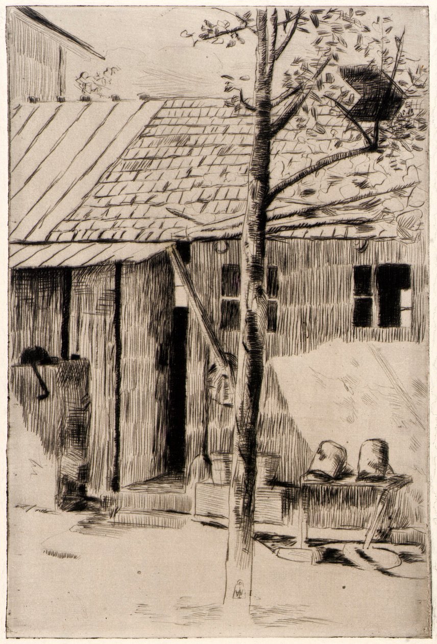Keukenput door J. Alden Weir