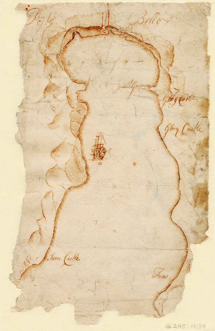 Portobelo, c.1740 door J. C. Morris