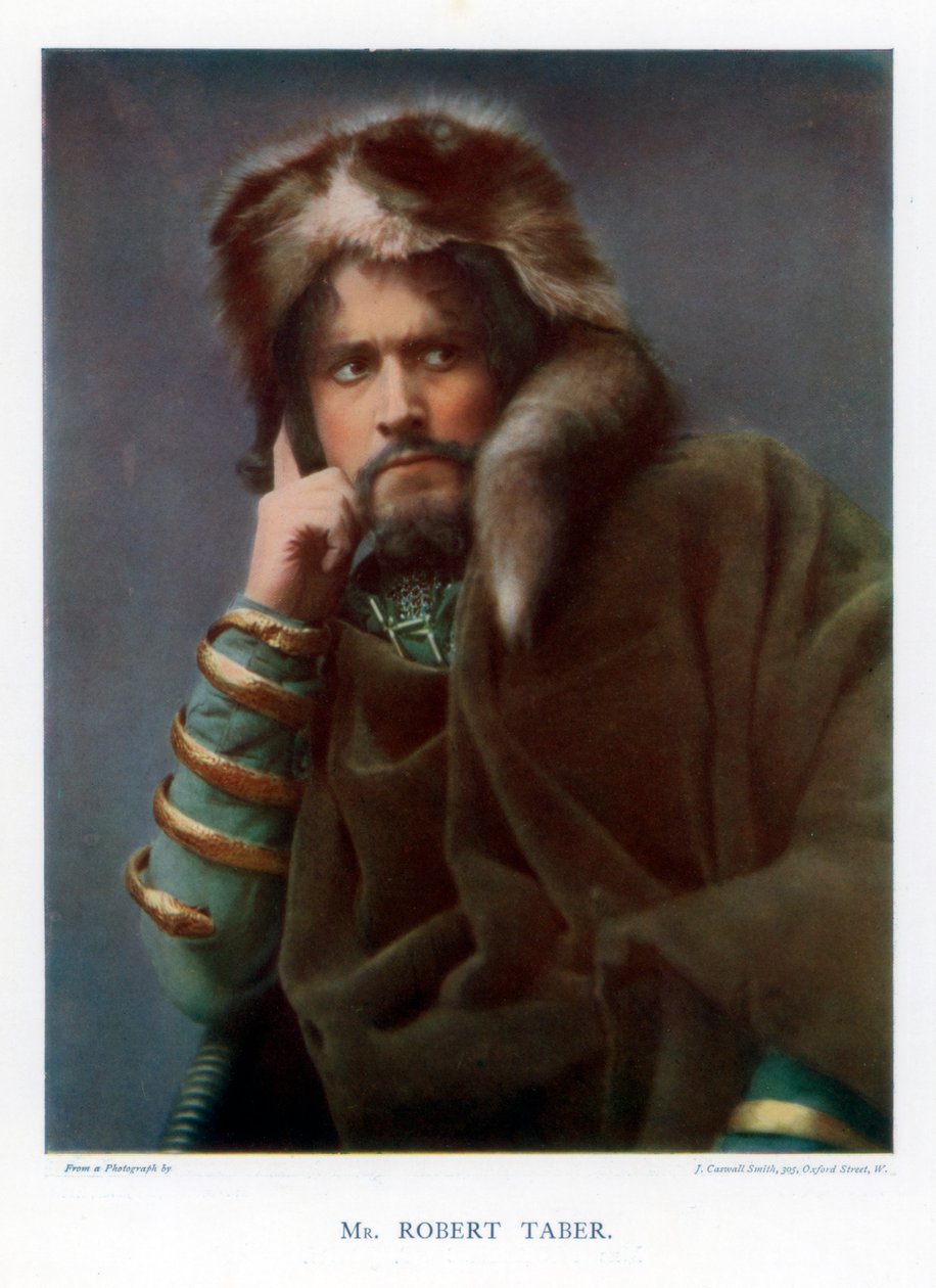 Robert Taber, acteur, 1901 door J Caswall Smith