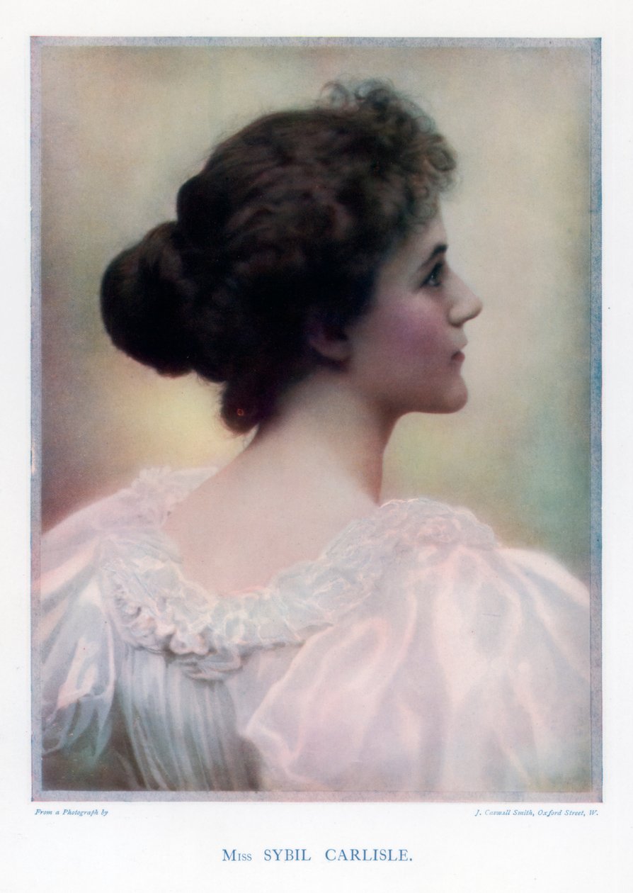 Sybil Carlisle, actrice, 1901 door J Caswall Smith