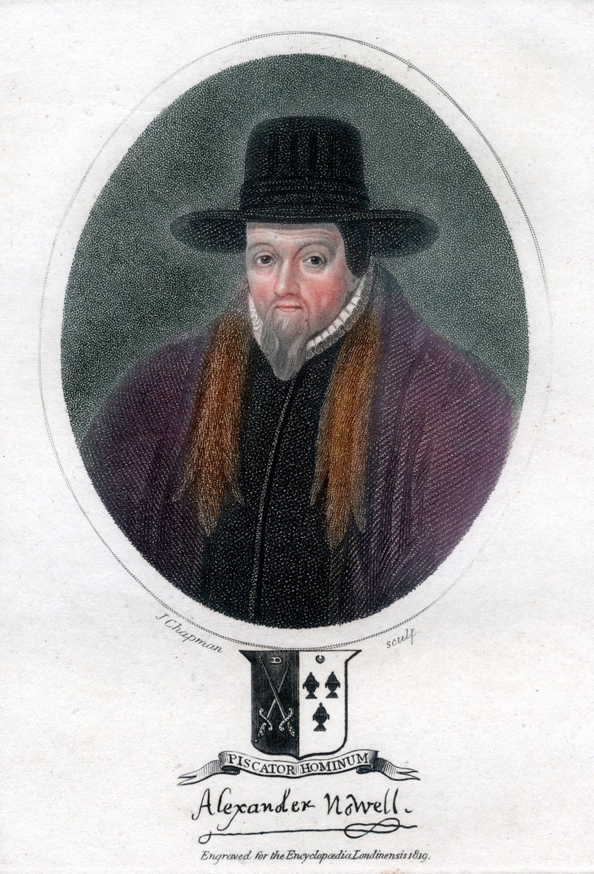 Alexander Nowell, Engelse geestelijke en theoloog door J. Chapman