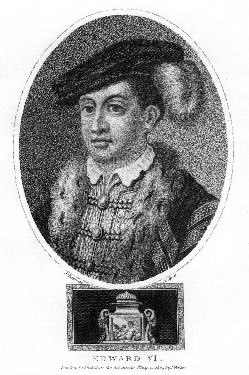 Edward VI, Koning van Engeland, 1804 door J. Chapman