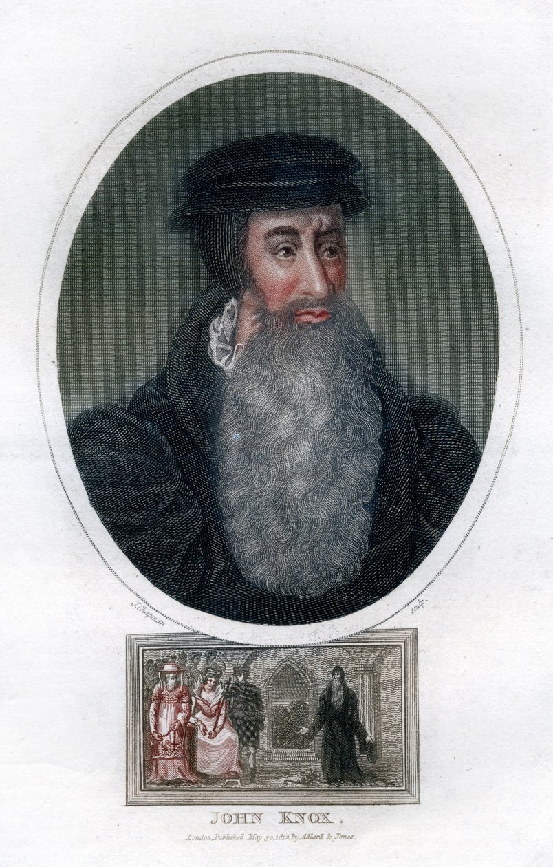 John Knox, Schotse religieuze hervormer, 1812 door J. Chapman