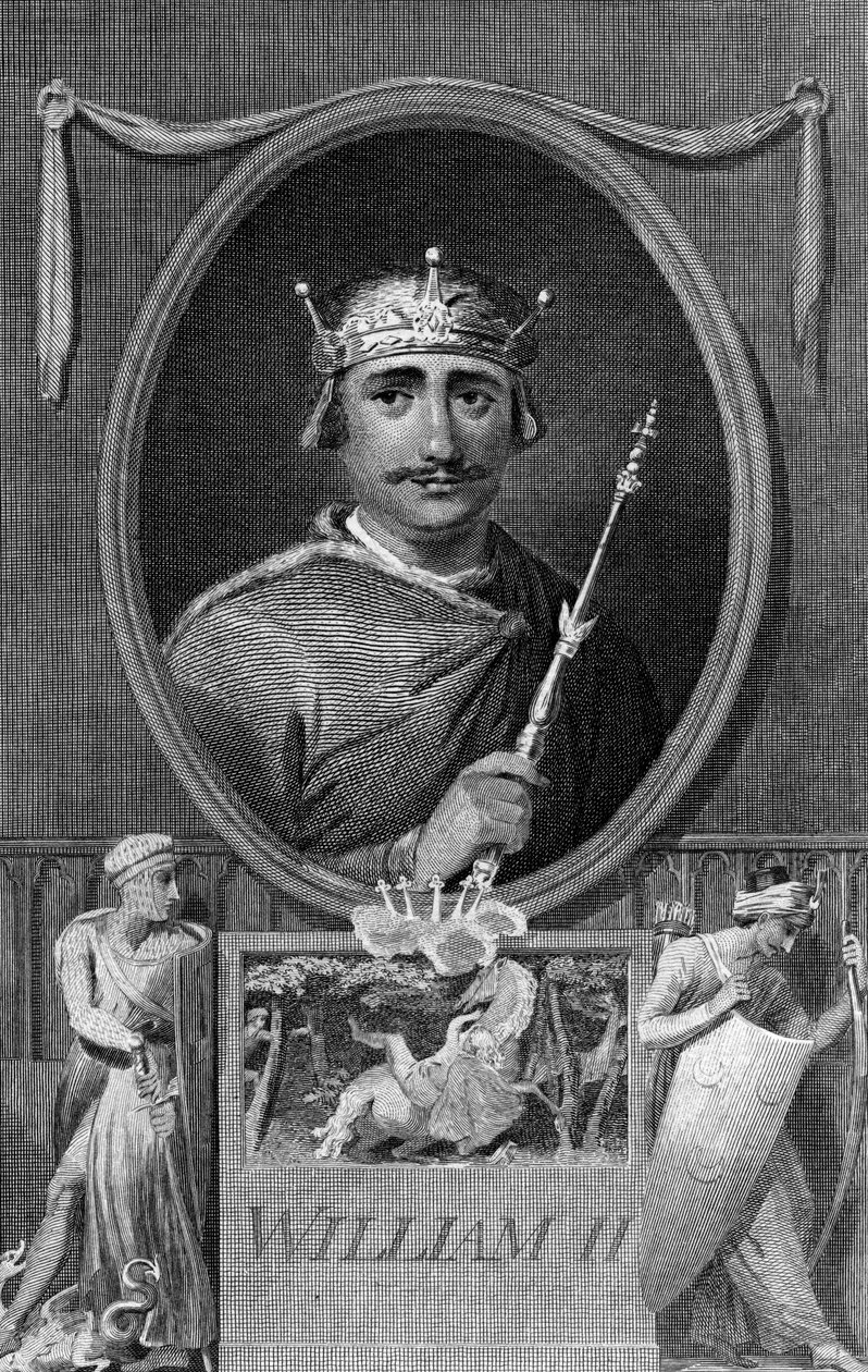 Koning Willem II van Engeland. 1788 door J. Collyer