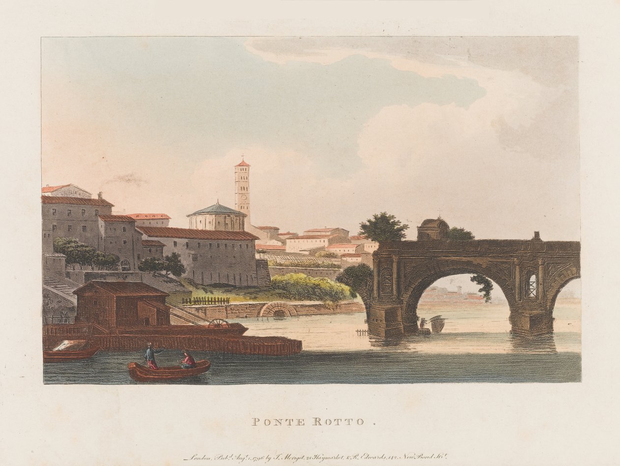 Ponte Rotto door J. Merigot