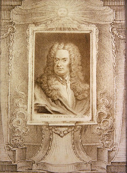 Sir Isaac Newton door J. T. Wedgewood