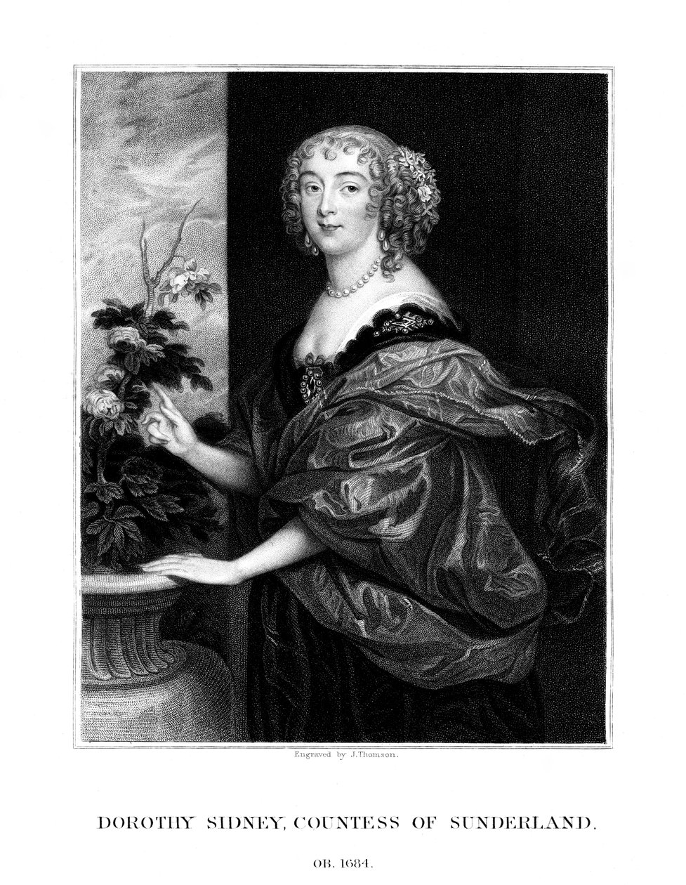 Dorothy Spencer, Gravin van Sunderland door J. Thomson