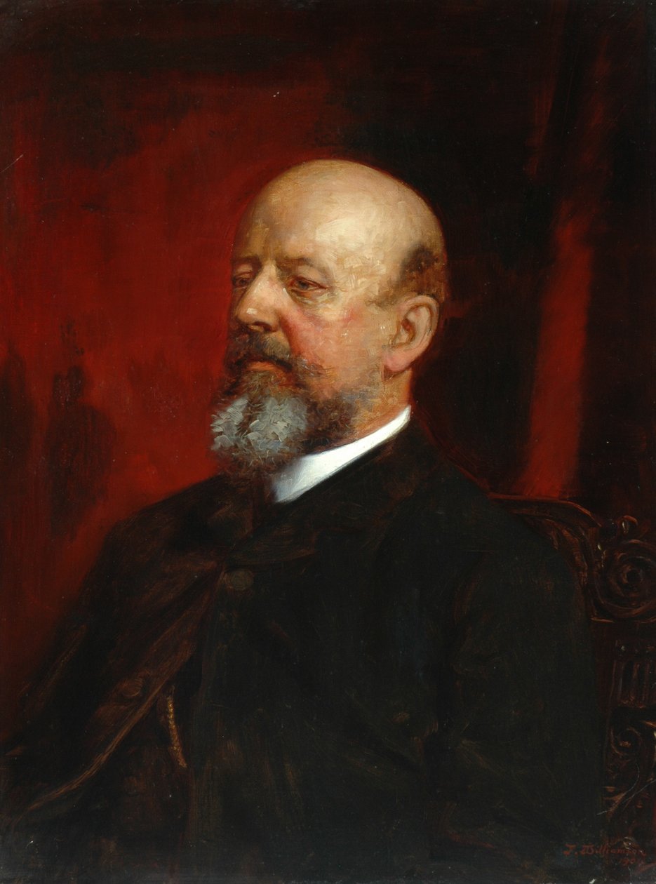 Dominee Henry A. Mitton, 1904 door J. Williamson