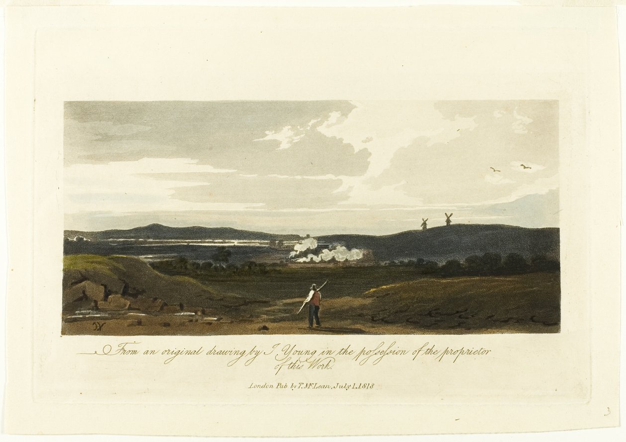 Landschap door J. Young