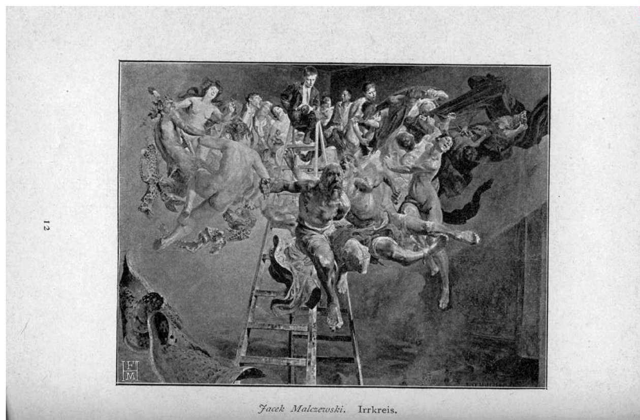Irrkreis door Jacek Malczewski