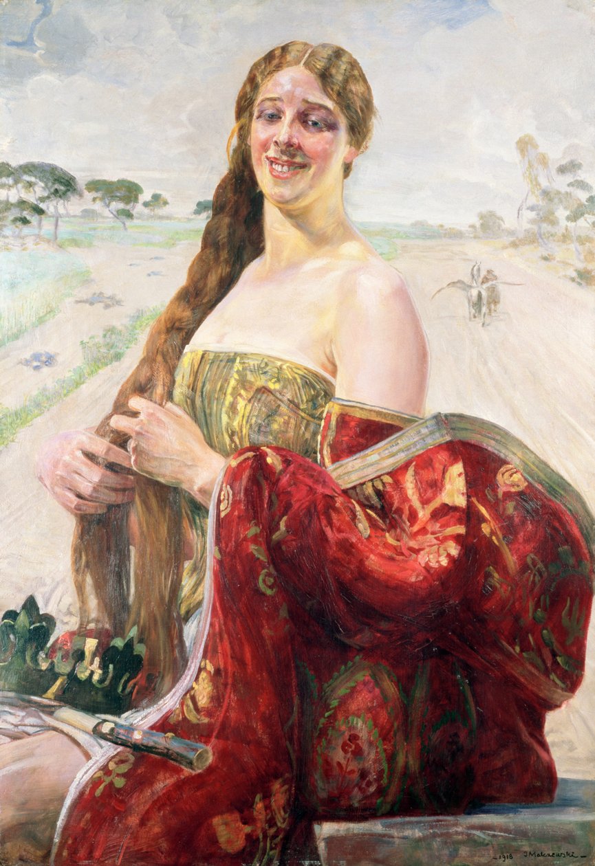 Polen, 1918 door Jacek Malczewski
