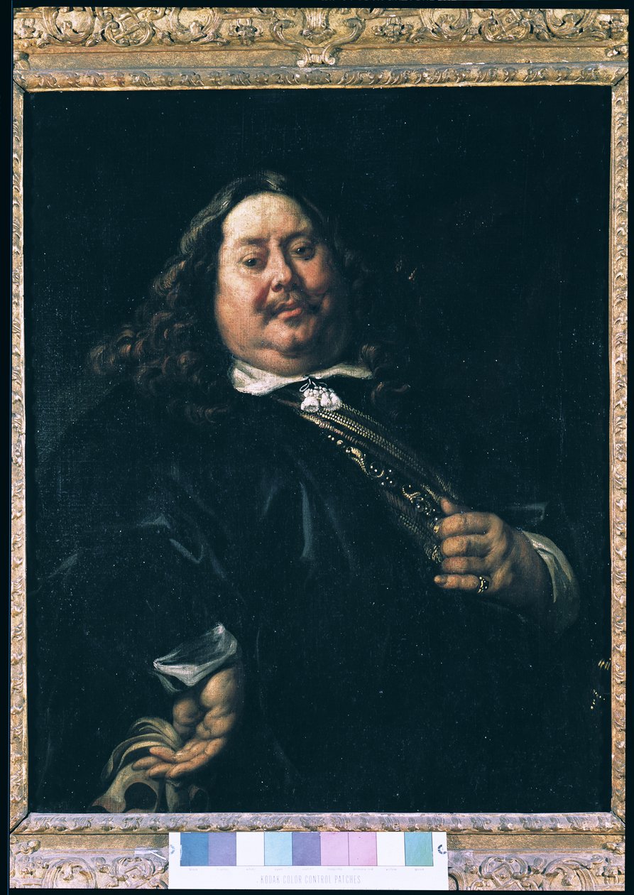 Portret van een man door Jacob Jordaens