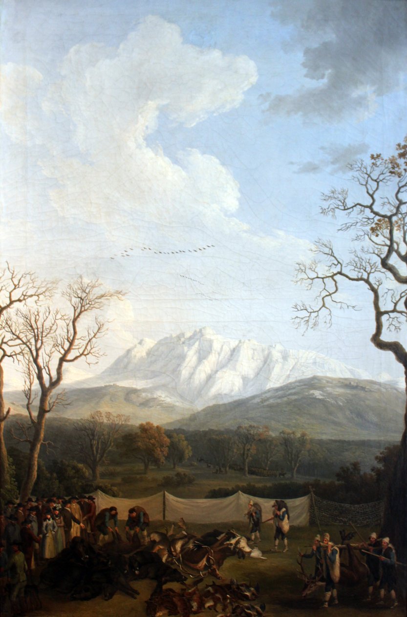 De Winter door Jacob Philippe Hackert