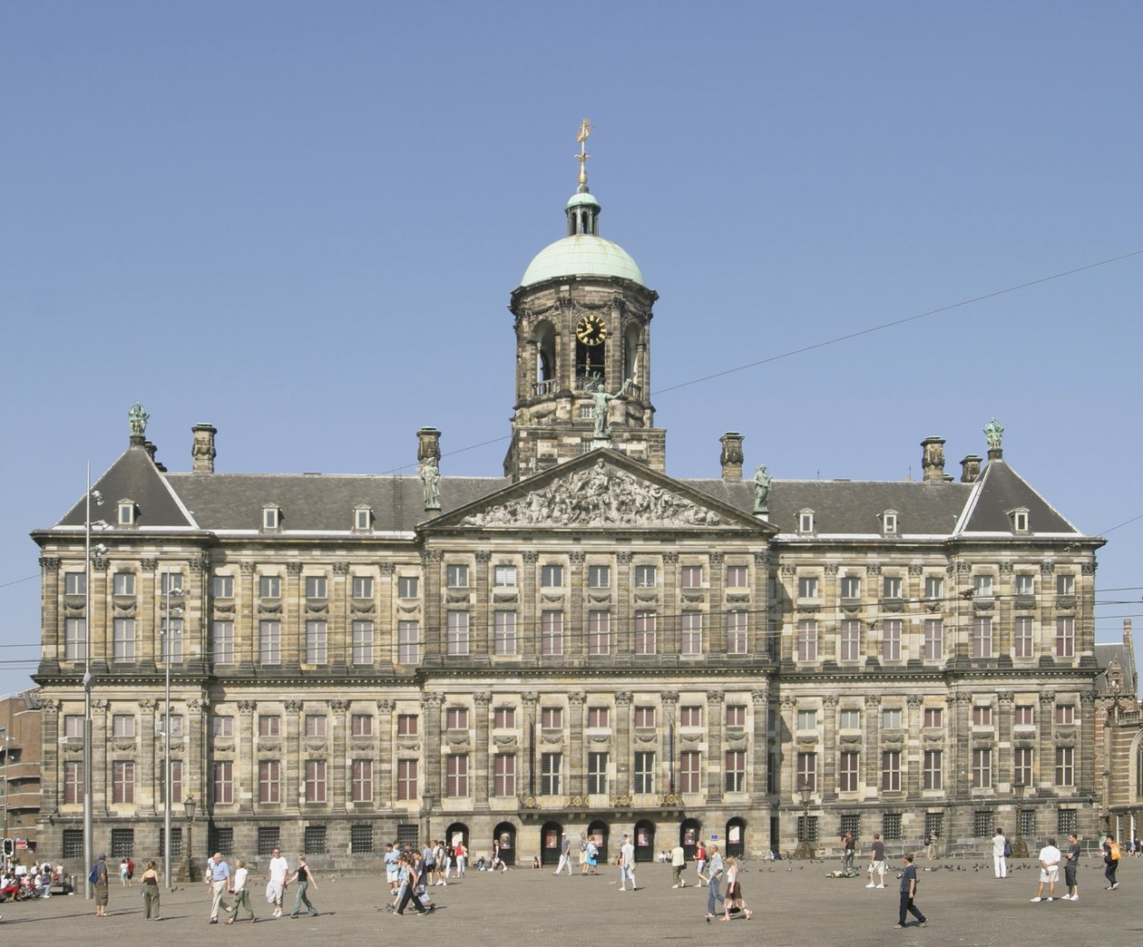 Koninklijk Paleis op de Dam door Jacob van Campen