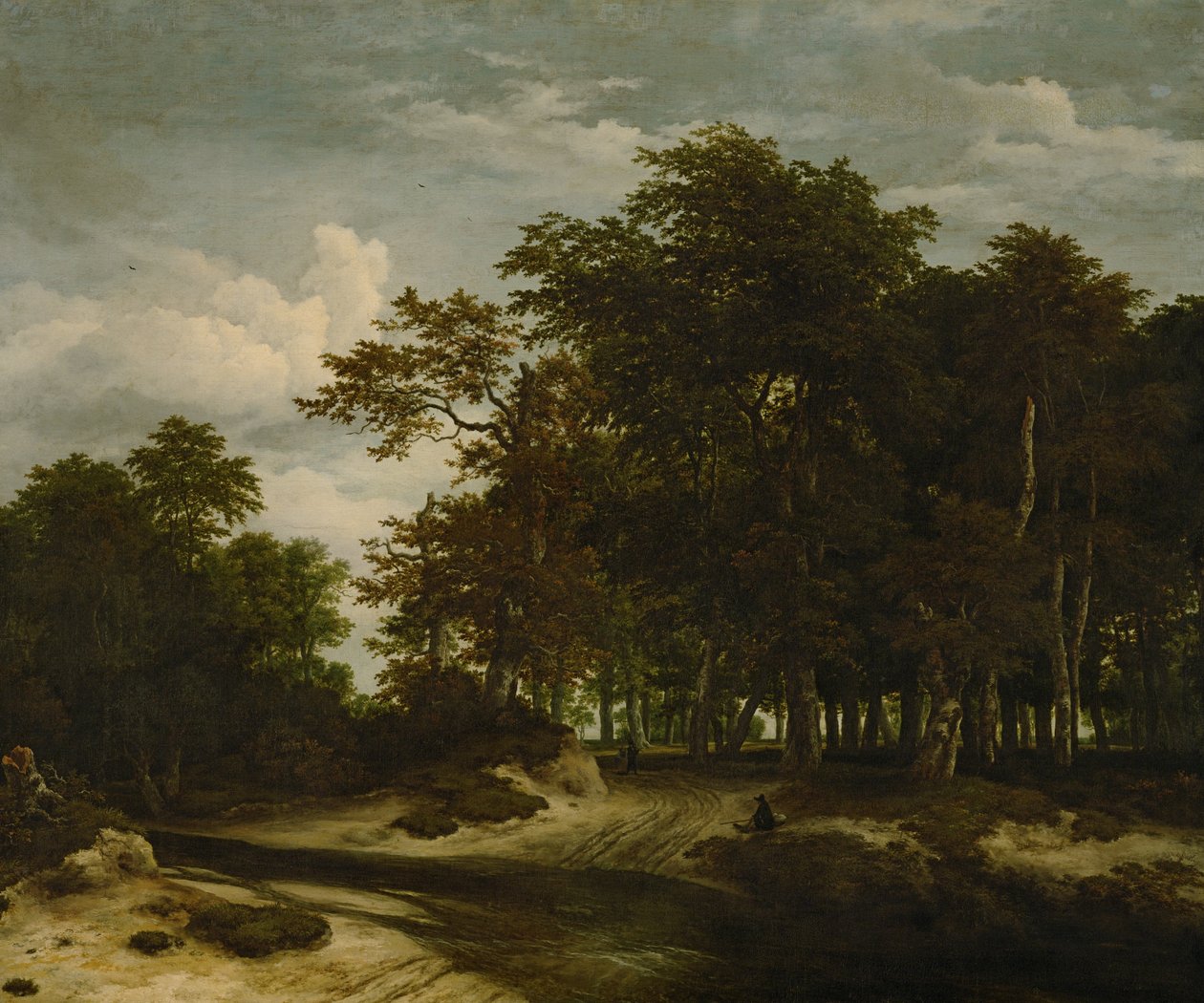 Het grote bos door Jacob van Ruisdael