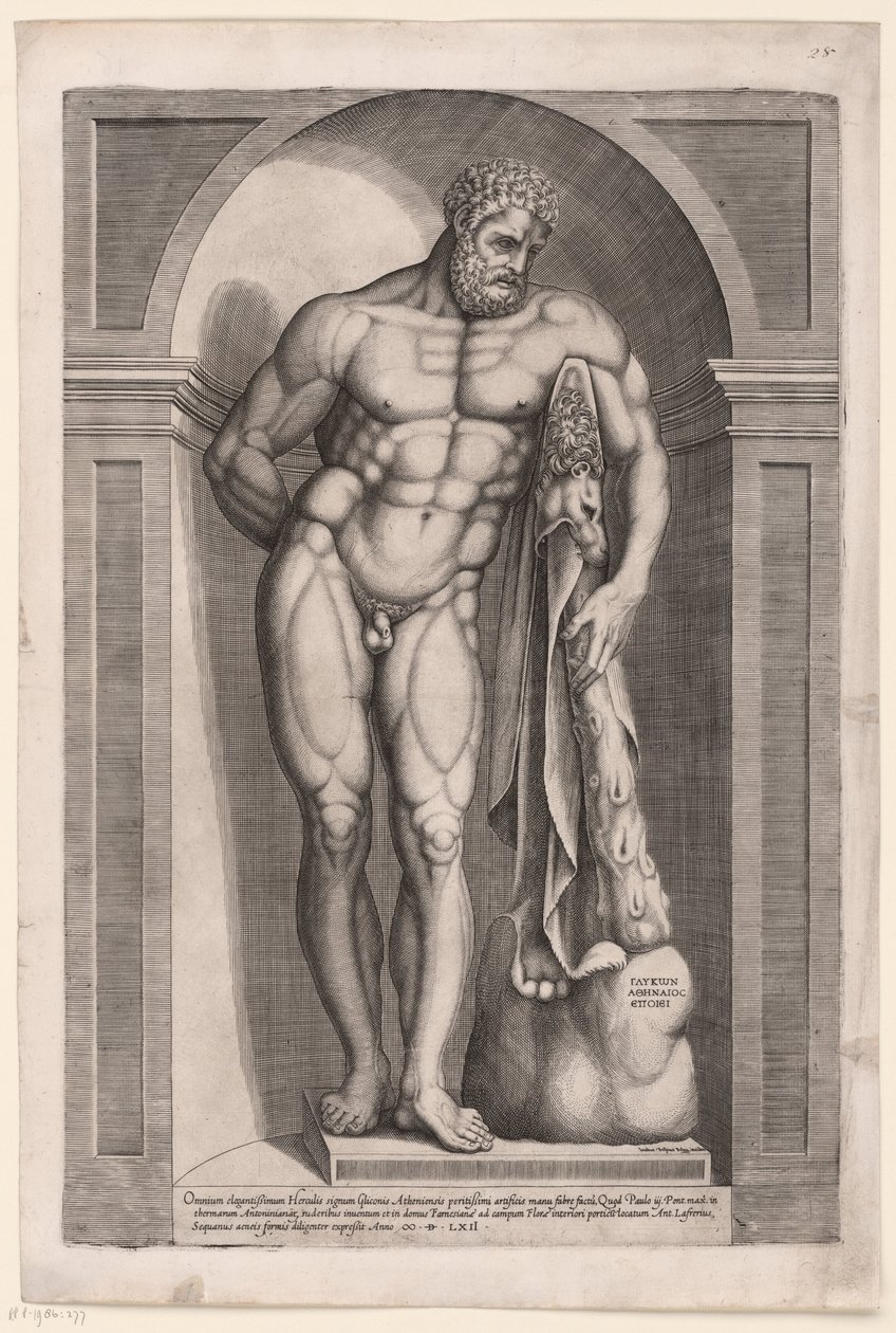 Hercules Farnese door Jacob Bos