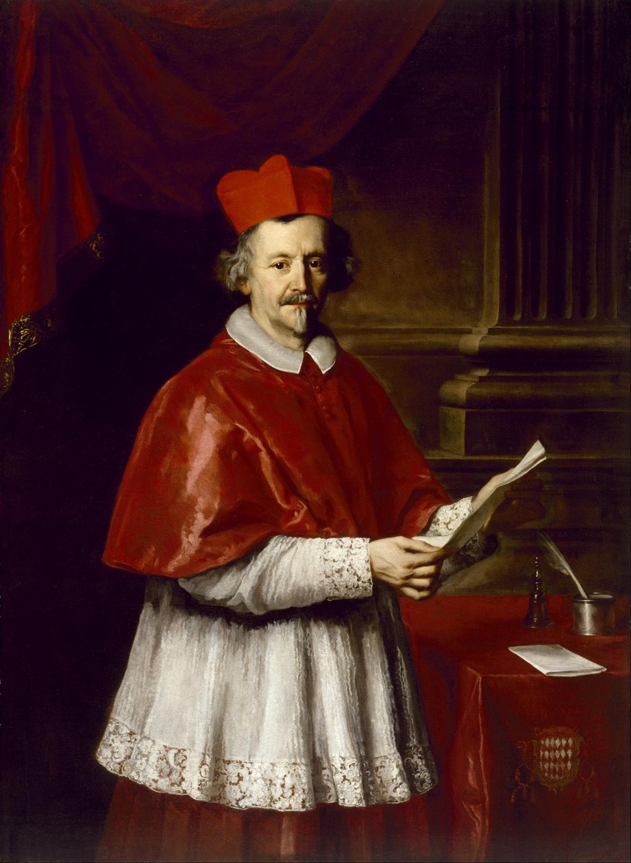 Kardinaal Giulio Spinola door Jacob Ferdinand Voet