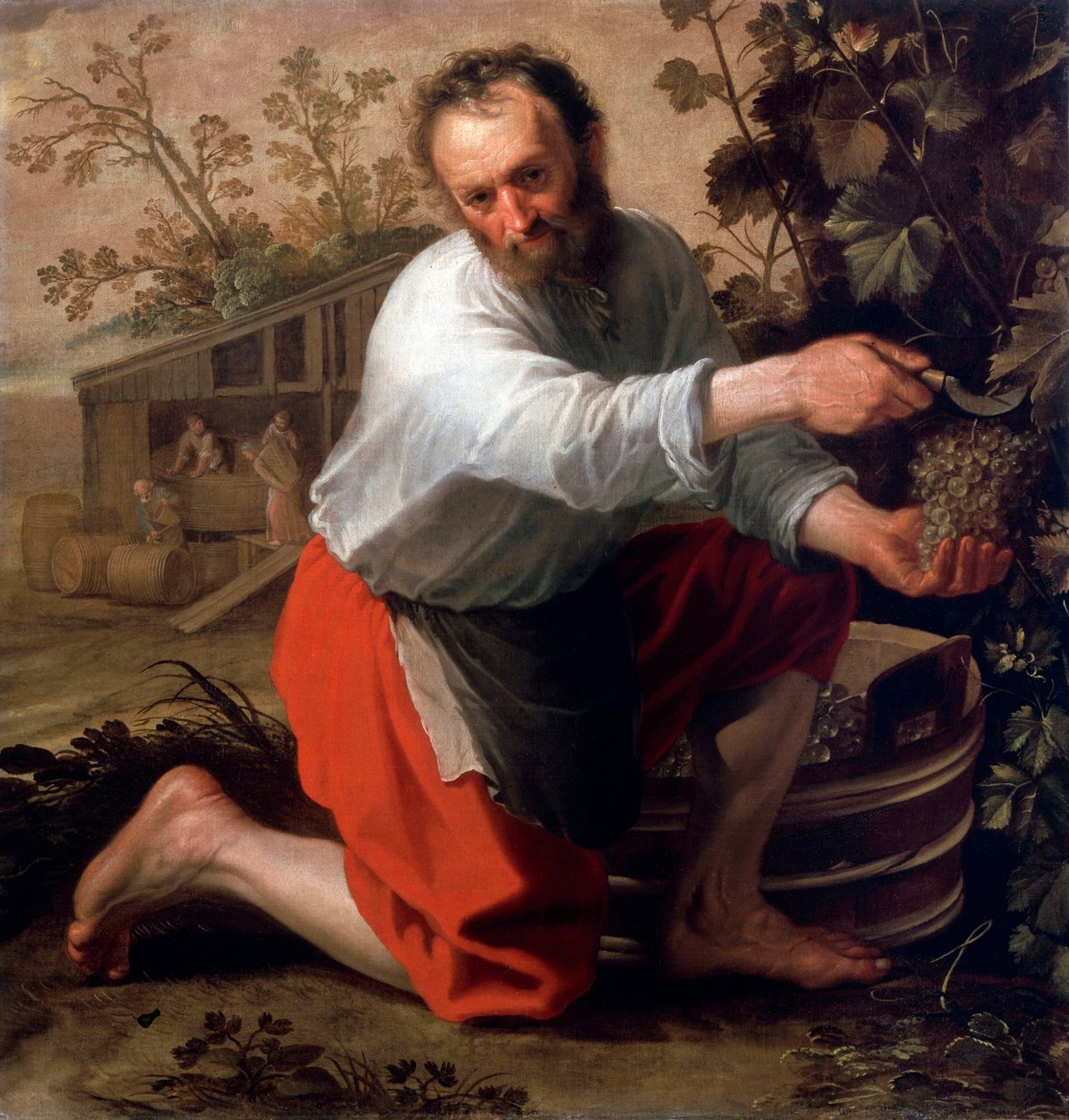 Wijnboer, 1628 door Jacob Gerritsz Cuyp