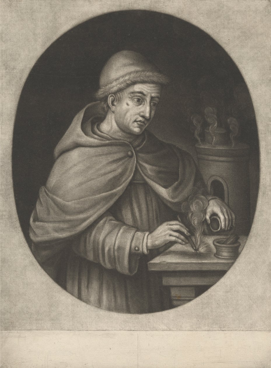 Berthold Schwarz door Jacob Gole