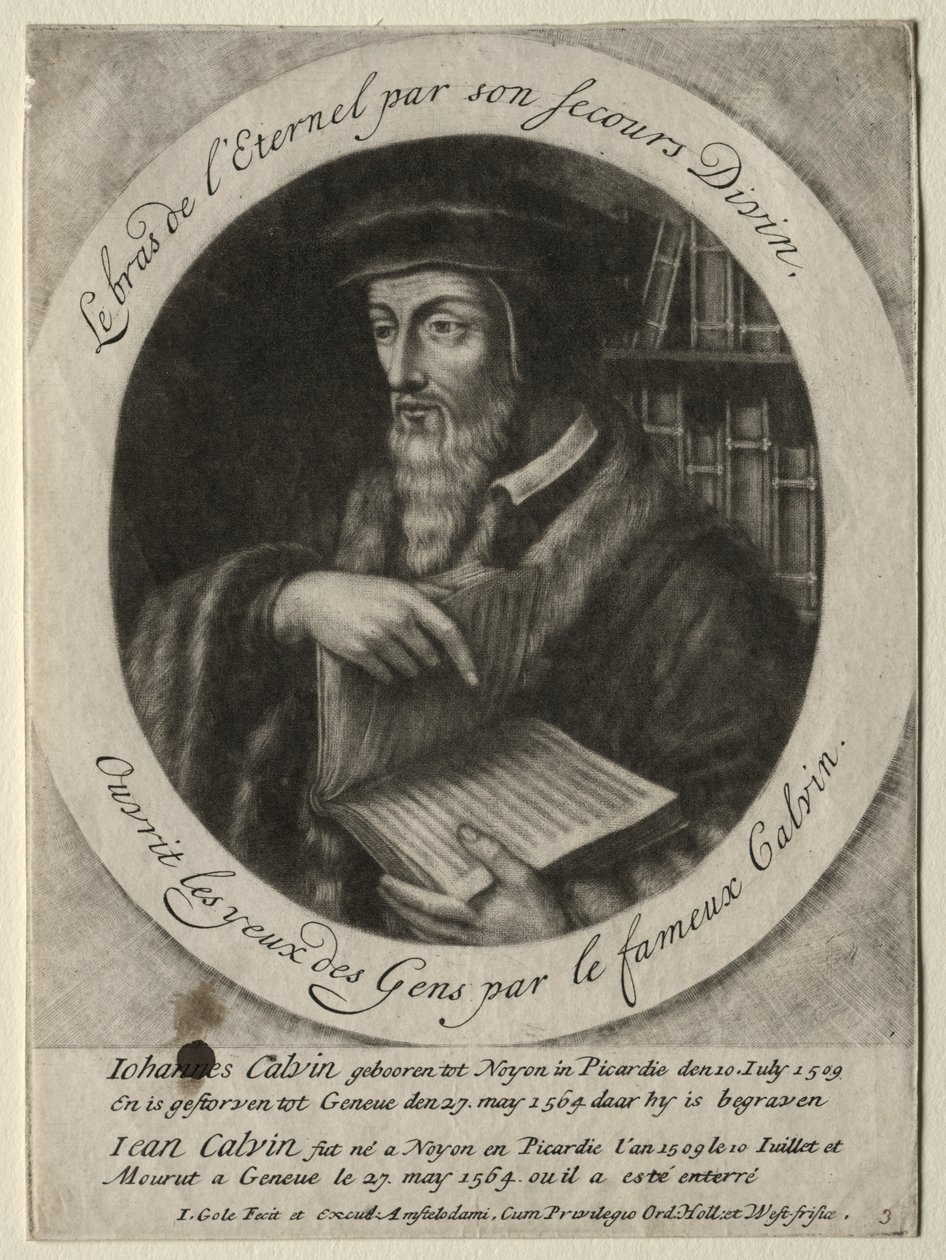 Johannes Calvijn door Jacob Gole