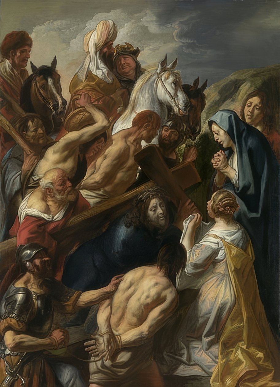 Kruisdraging door Jacob Jordaens