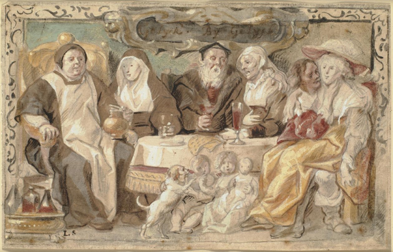 Soort zoekt soort door Jacob Jordaens