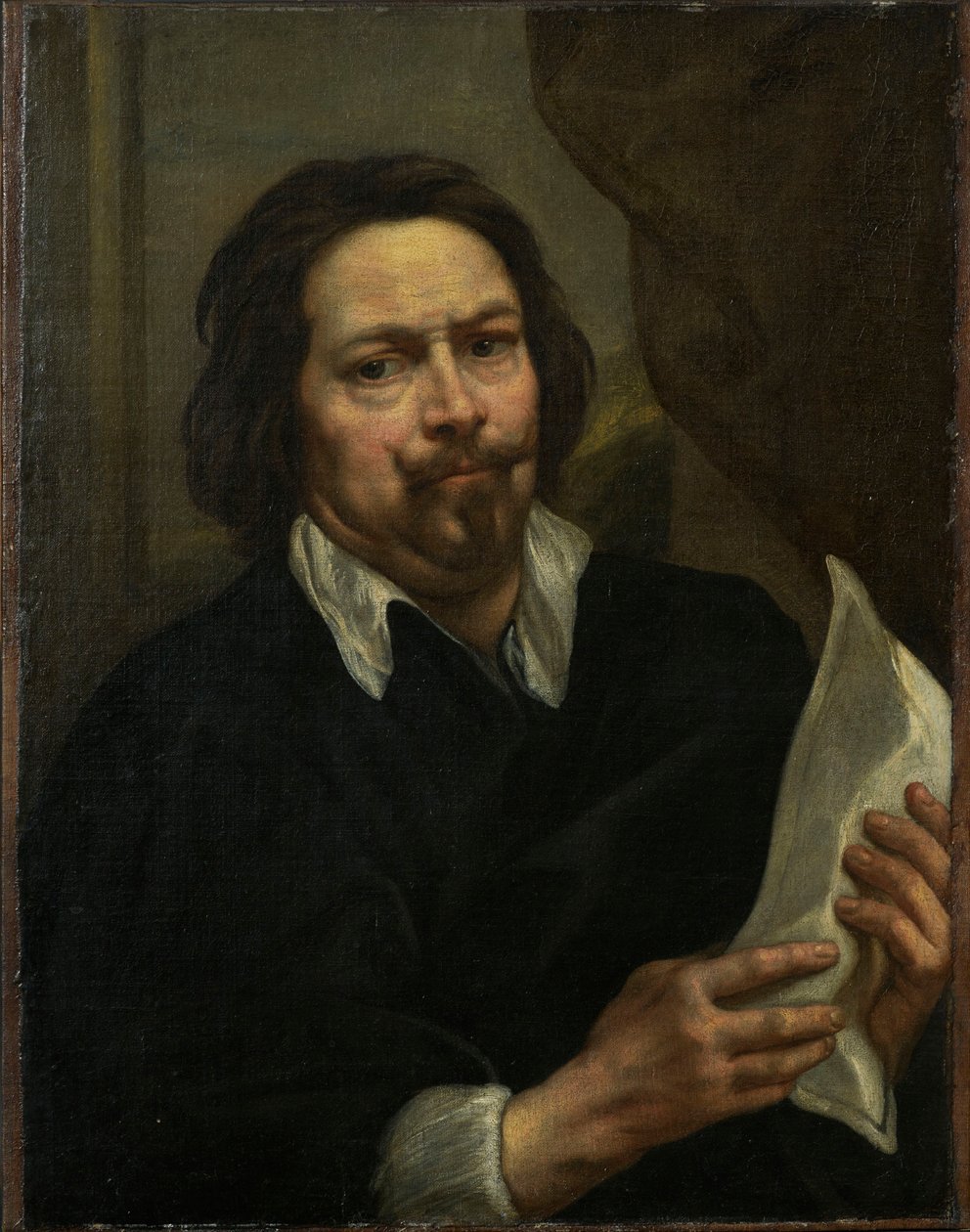 Zelfportret, ca. 1650. door Jacob Jordaens