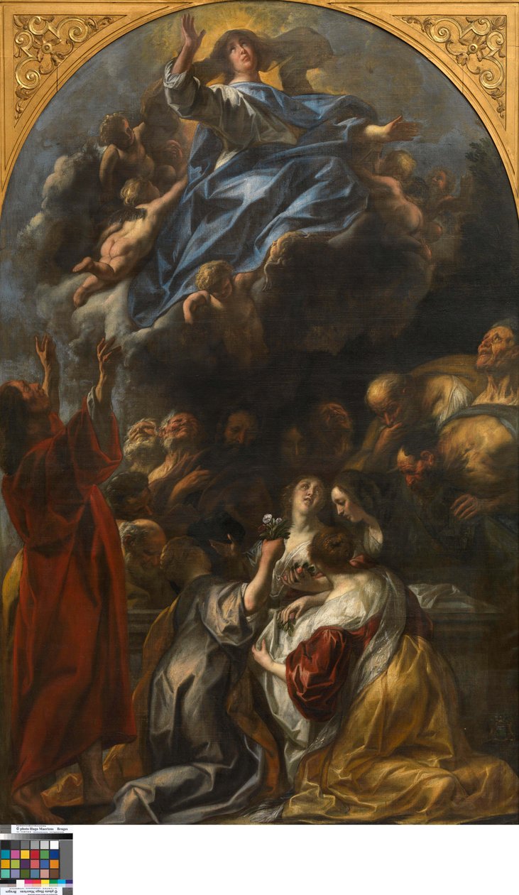 De Hemelvaart van de Maagd door Jacob Jordaens