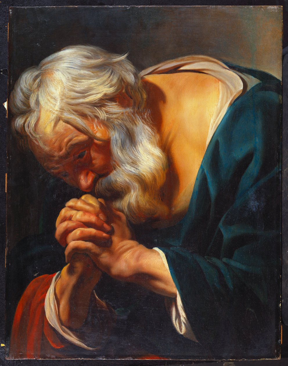 De berouwvolle Sint Petrus door Jacob Jordaens