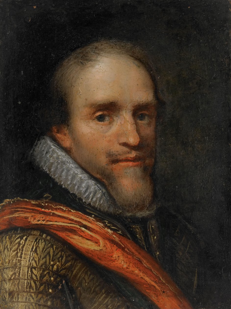 Portret van Maurits, Prins van Oranje door Jacob Lyon