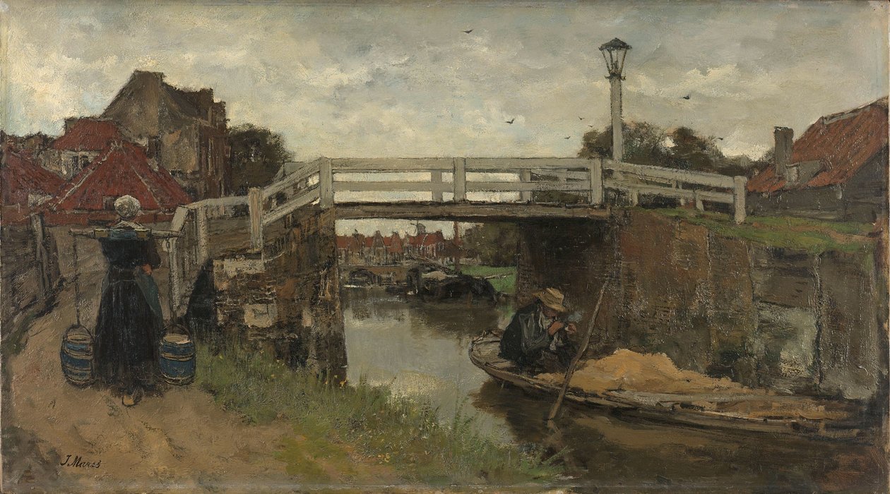 De brug door Jacob Maris