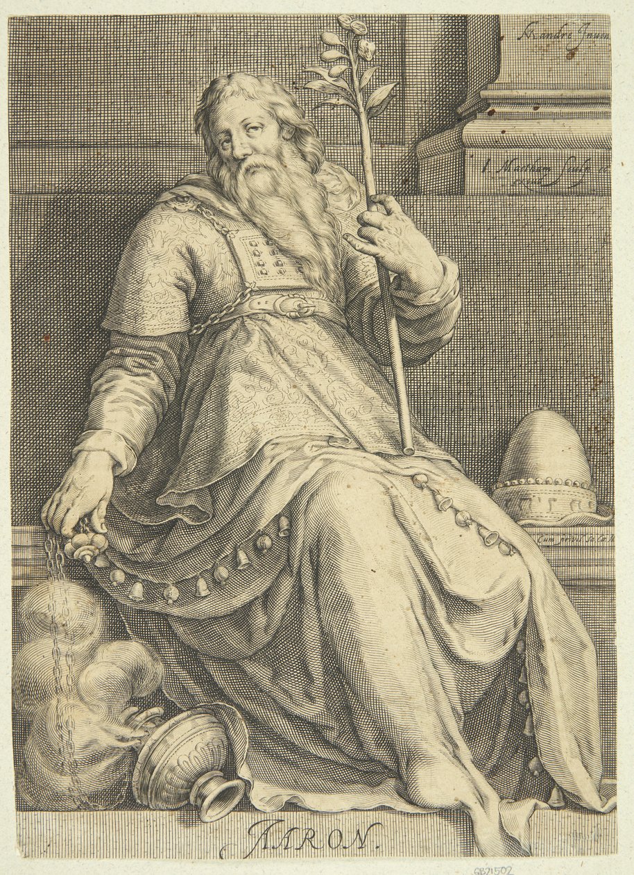 Aäron door Jacob Matham