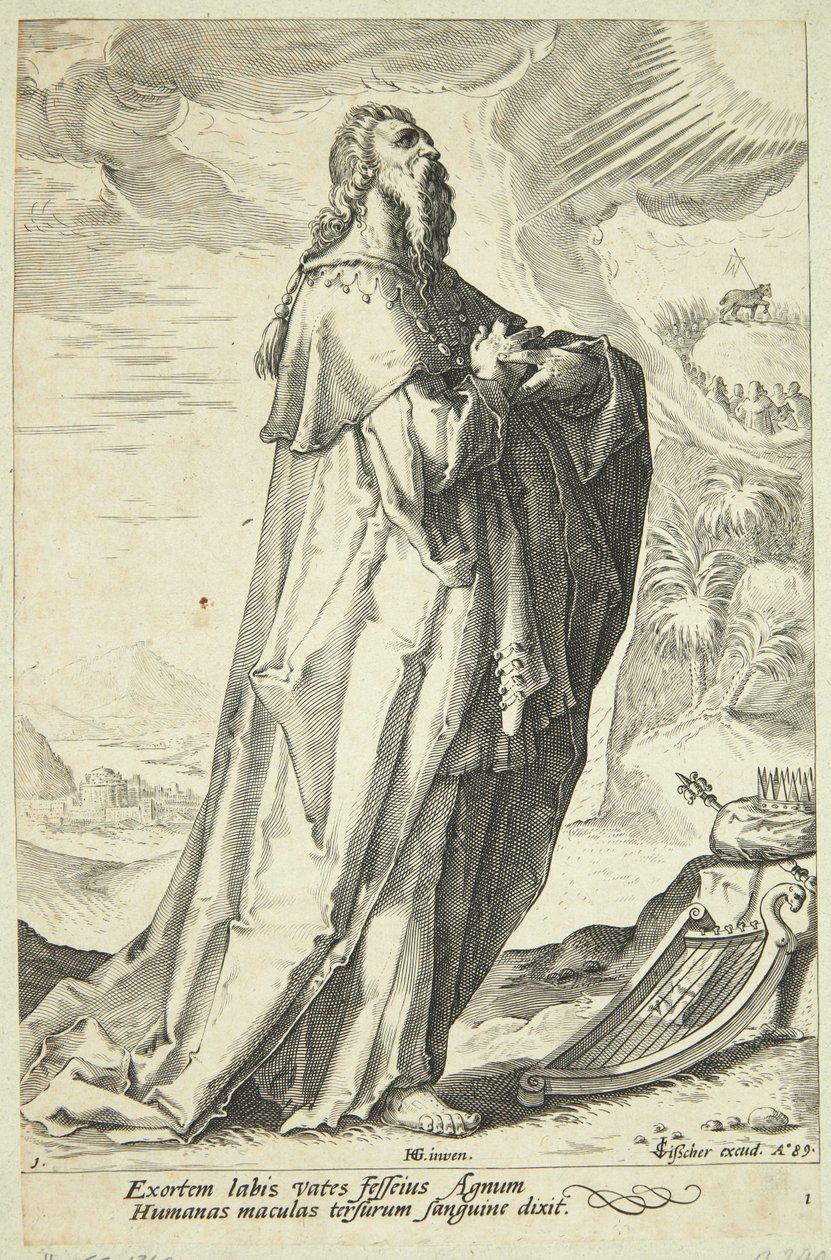 David door Jacob Matham
