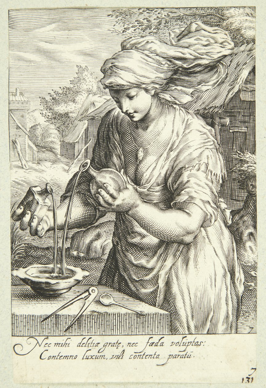 Matigheid door Jacob Matham