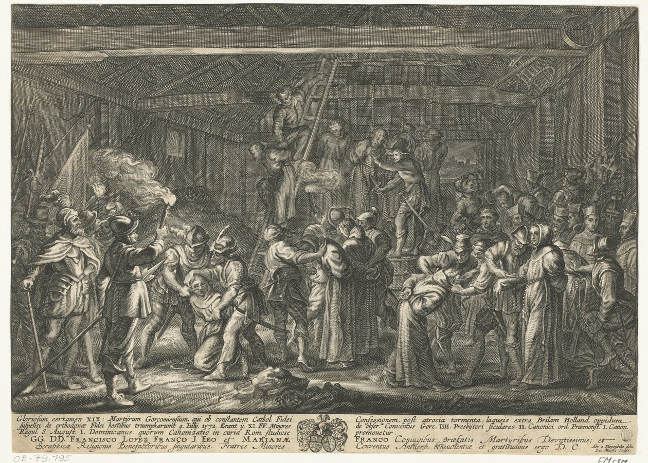 Martelaren van Gorkum, 1572 door Jacob Neefs