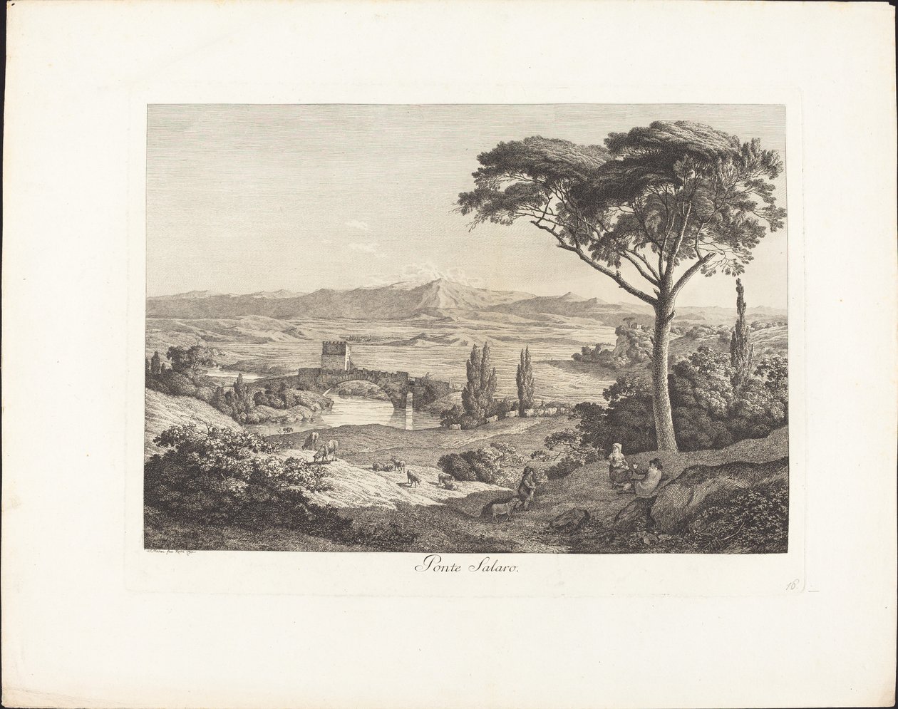 De Salaro Brug door Jacob Wilhelm Mechau