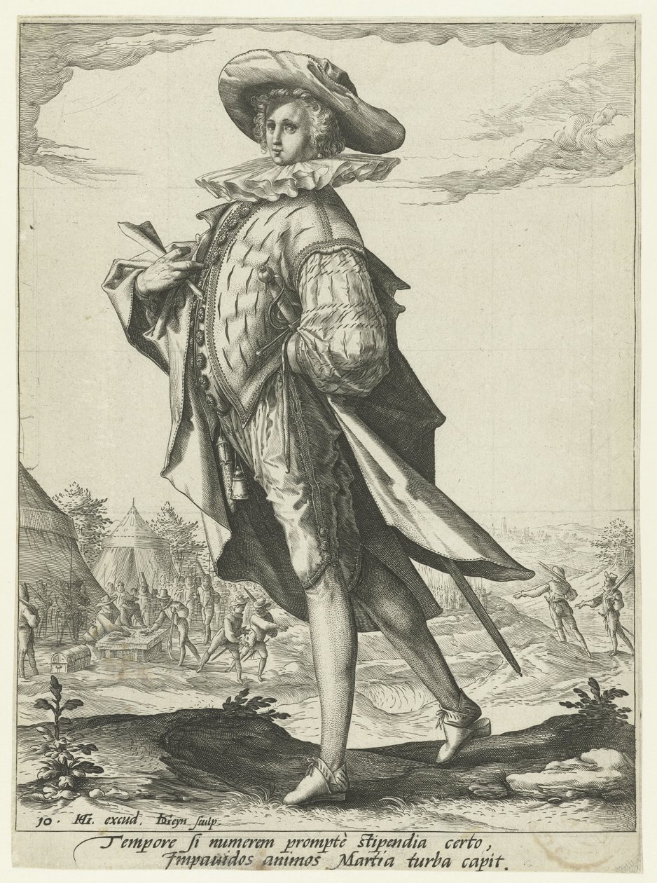 Schatmeester door Jacob de Gheyn (II)