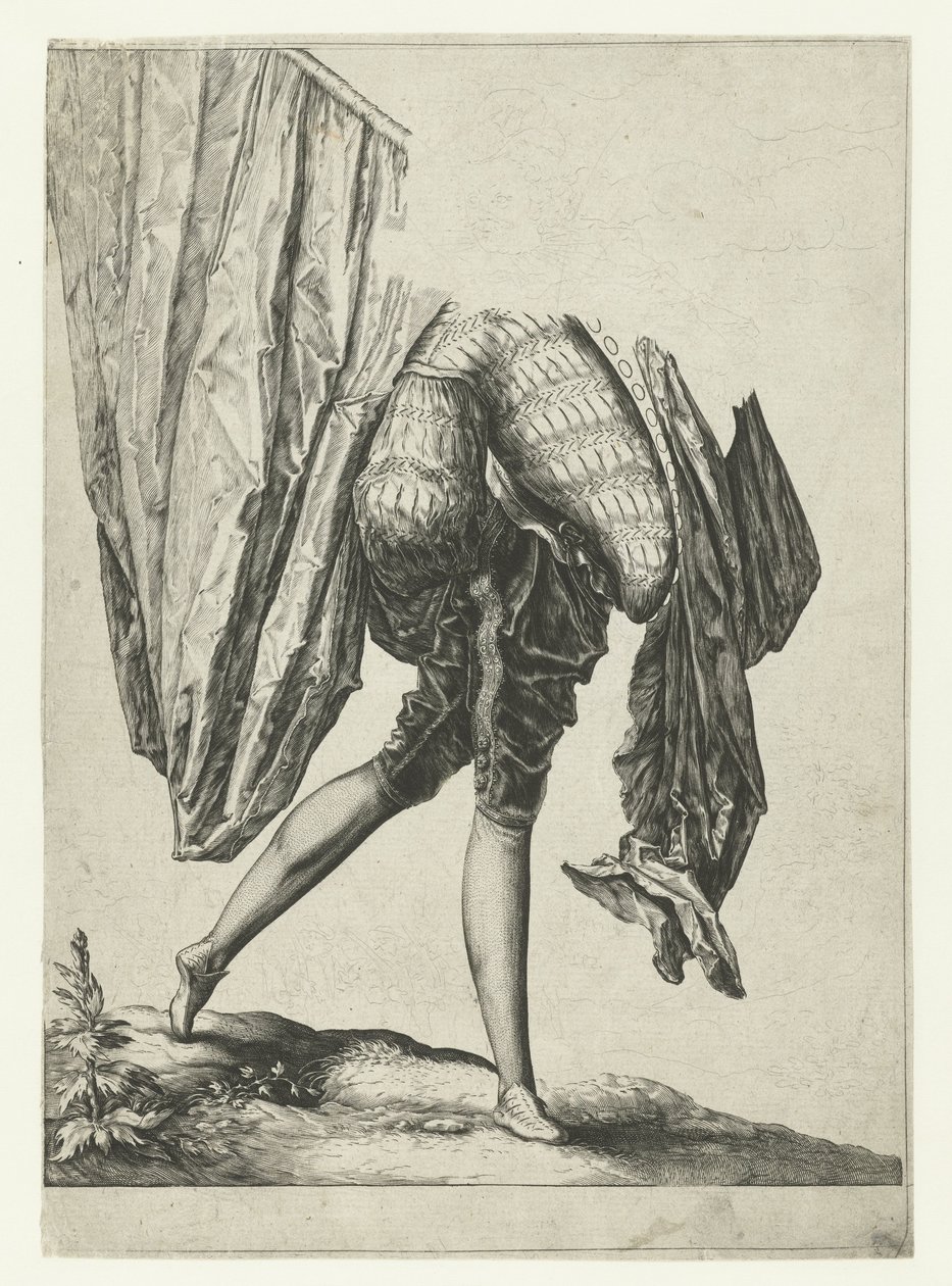 Vaandrig Officieren en soldaten door Jacob de Gheyn (II)