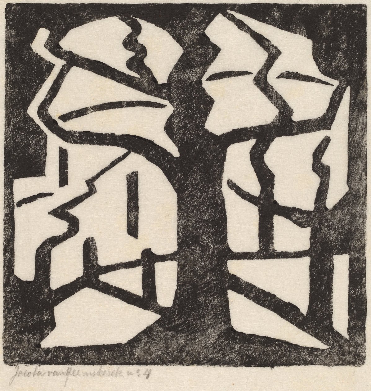 Boom, ca. 1915 door Jacoba van Heemskerck van Beest