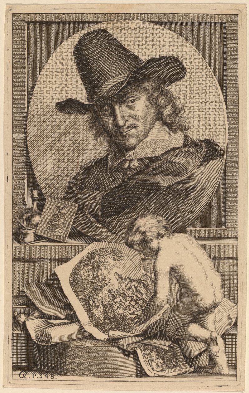 Adriaen van Ostade door Jacobus Houbraken