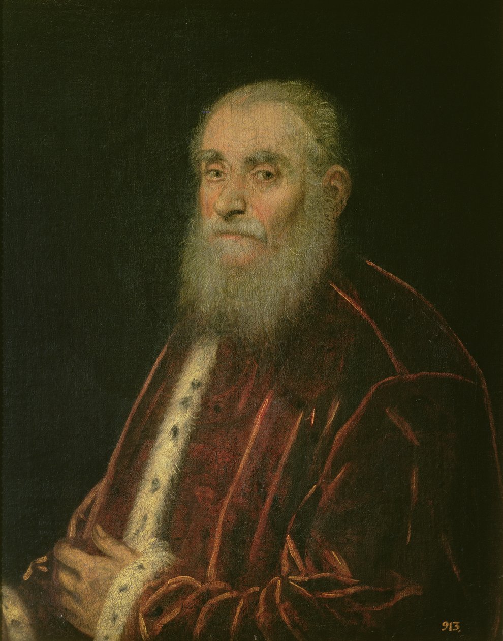 Marco Grimani door Jacopo Robusti Tintoretto