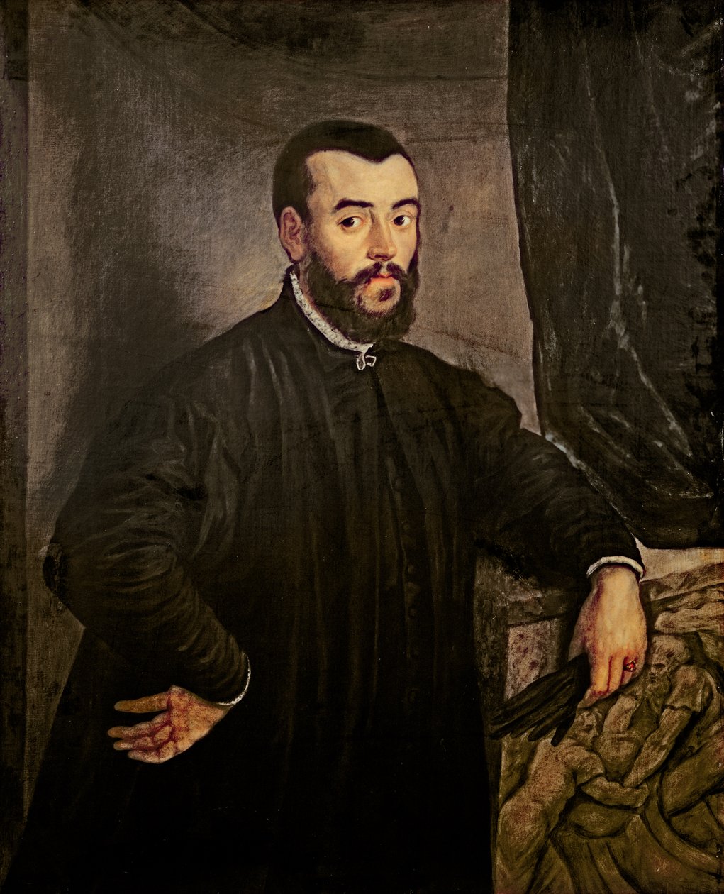 Portret van Andreas Vesalius door Jacopo Robusti Tintoretto