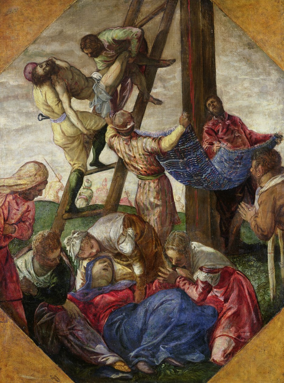 De Kruisafneming door Jacopo Robusti Tintoretto