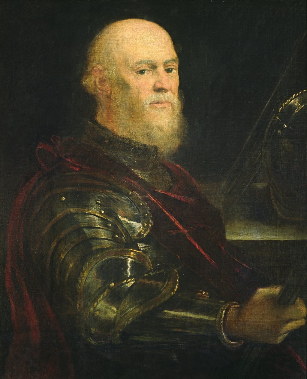 Venetiaanse Generaal, 1570-75 door Jacopo Robusti Tintoretto