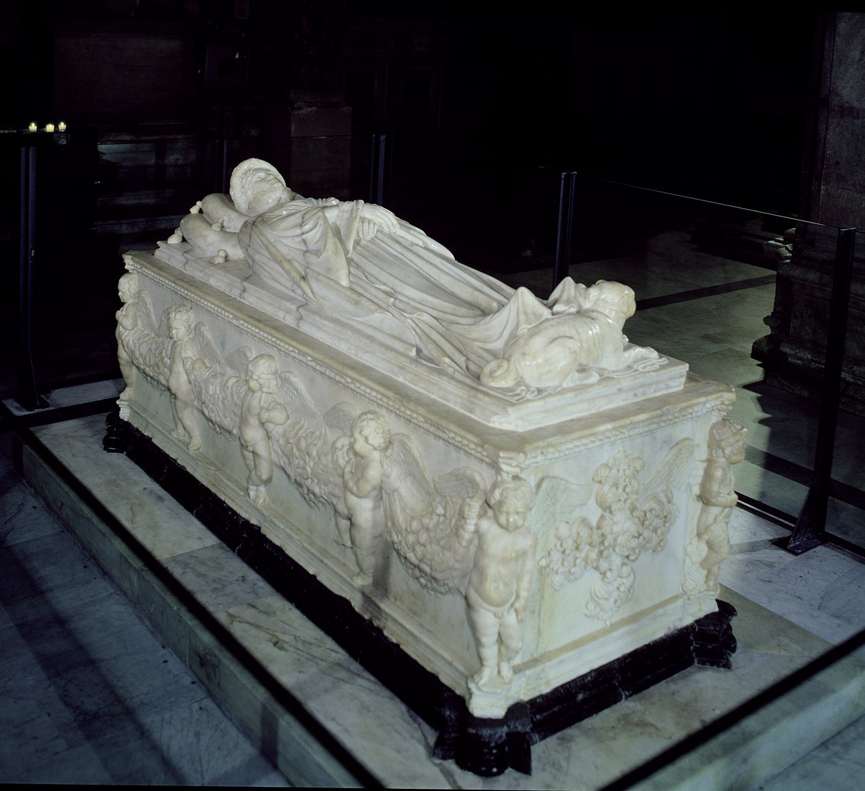 Graf van Ilaria del Carretto (gest. 1405) door Jacopo della Quercia