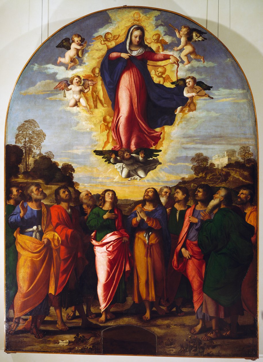 Hemelvaart van de Maagd door Jacopo (c.1480 1528) Palma