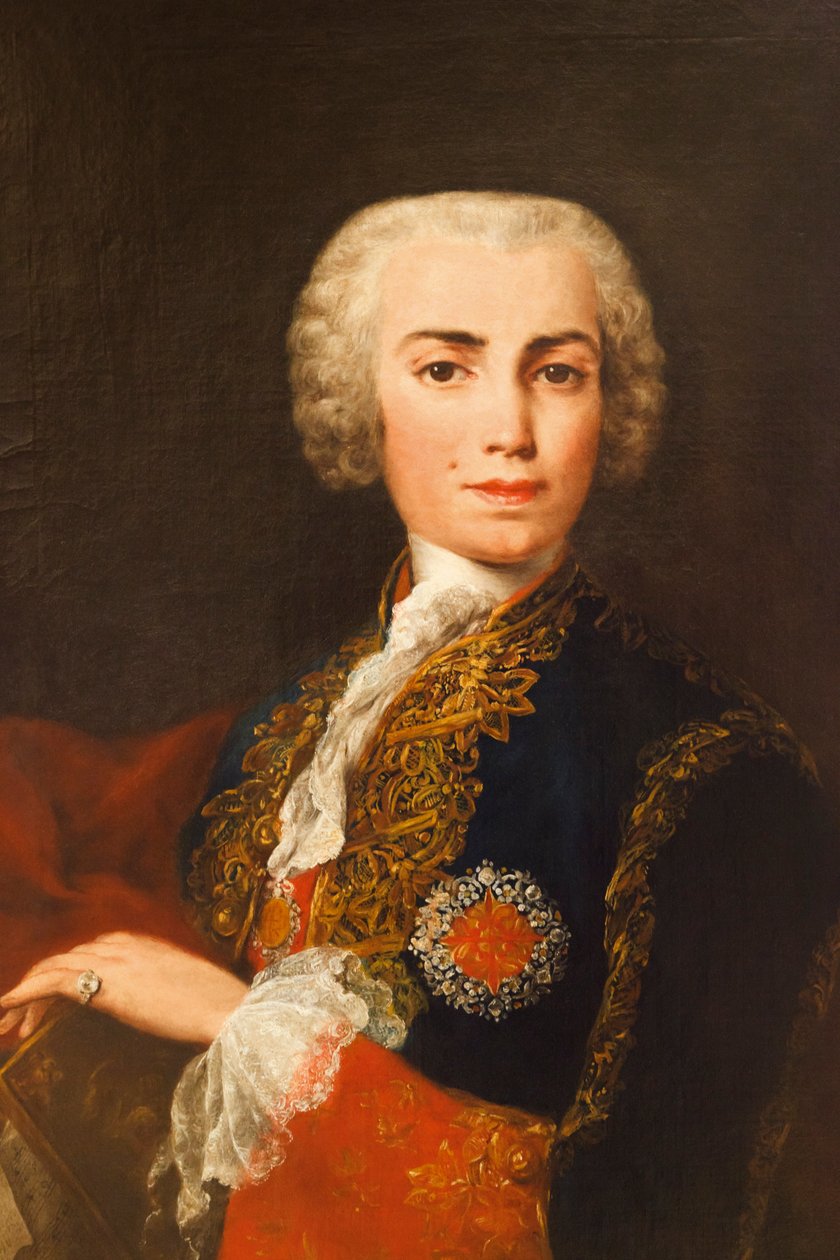 Portret van Farinelli, c.1750-52 door Jacopo Amigoni