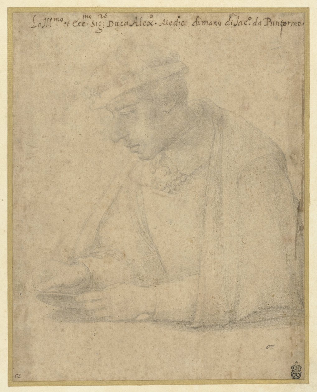 Alessandro de Medici door Jacopo Pontormo